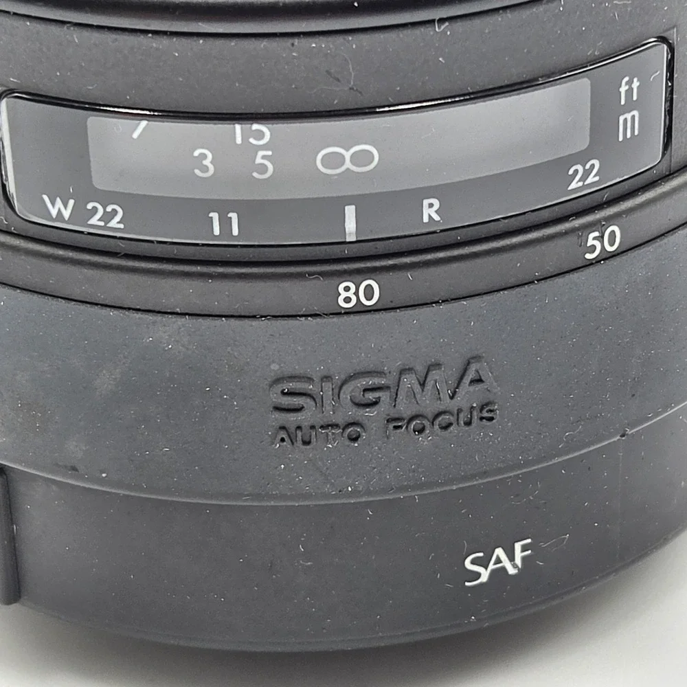 Sigma DL Zoom 35-80mm f/4-5.6 Lens Auto Focus Macro 1:4.5.6 Japan 52mm
